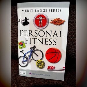 Boy Scouts Personal Fitness Merit Badge book. Like new.